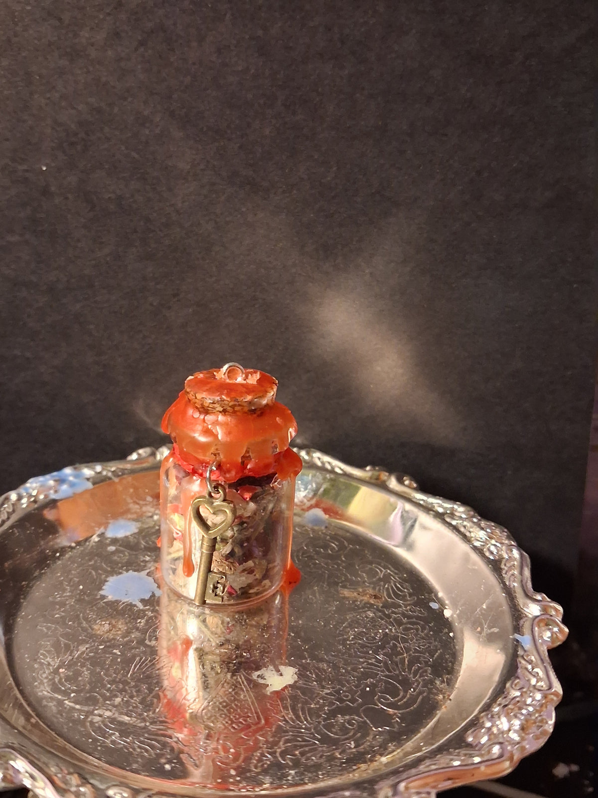 Key to My Heart" Love Intention Spell Jar | Attraction & Romance Ritual