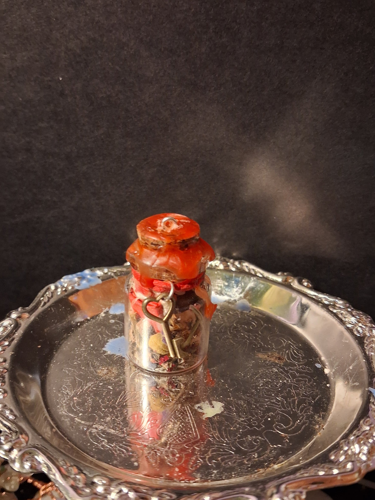 Key to My Heart" Love Intention Spell Jar | Attraction & Romance Ritual