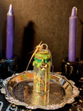 Pocket Luck Intention Jar | Handcrafted Spell Jar with Healing Crystals & Herbs