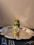 Wealth & Abundance Money Intention Jar | Handcrafted Crystal & Botanical Spell Jar- mini
